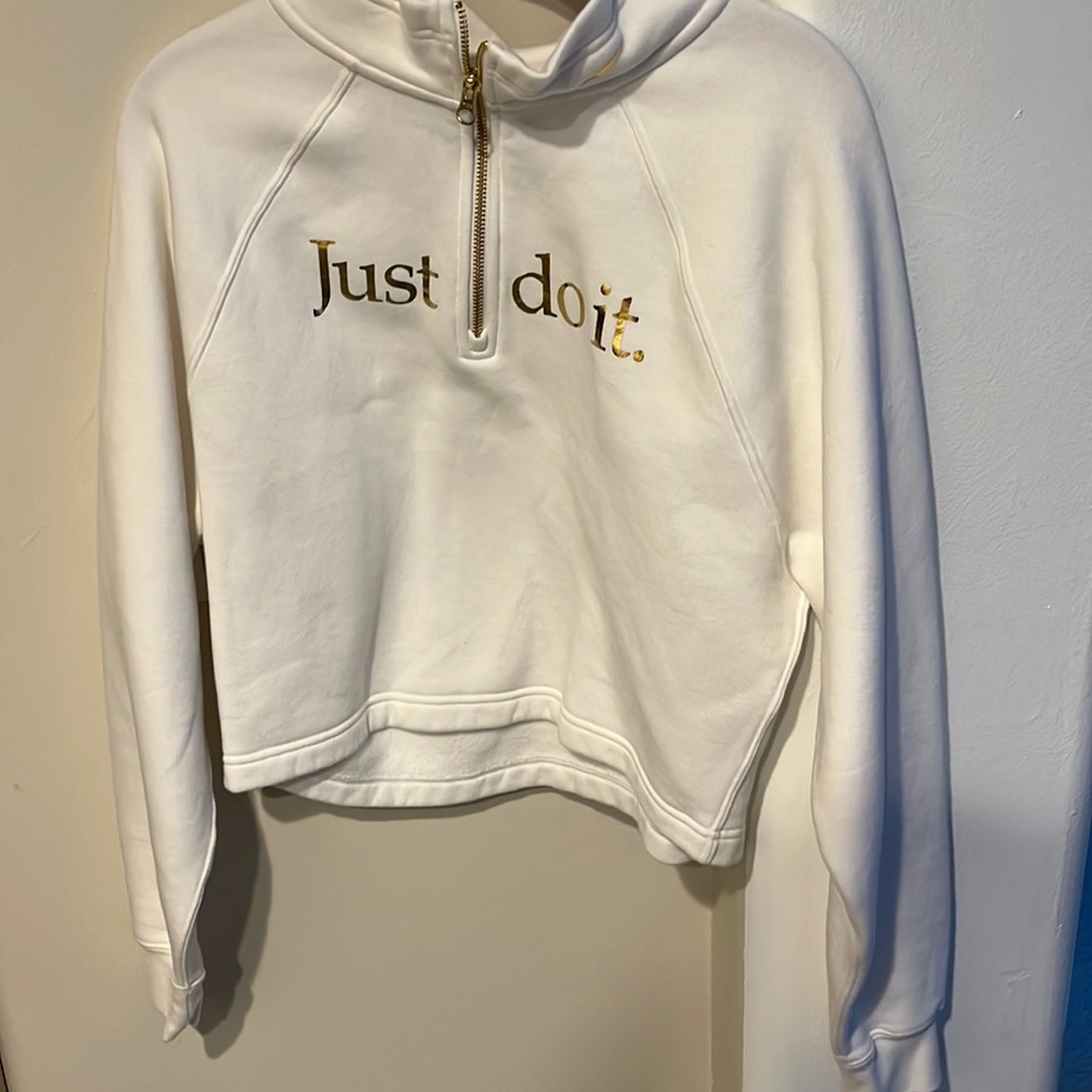 Nike cropped sweatshirt